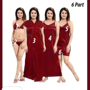 6 Part Night Dress Meron