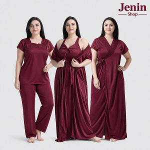 4 Part New Model Night Dress Meron